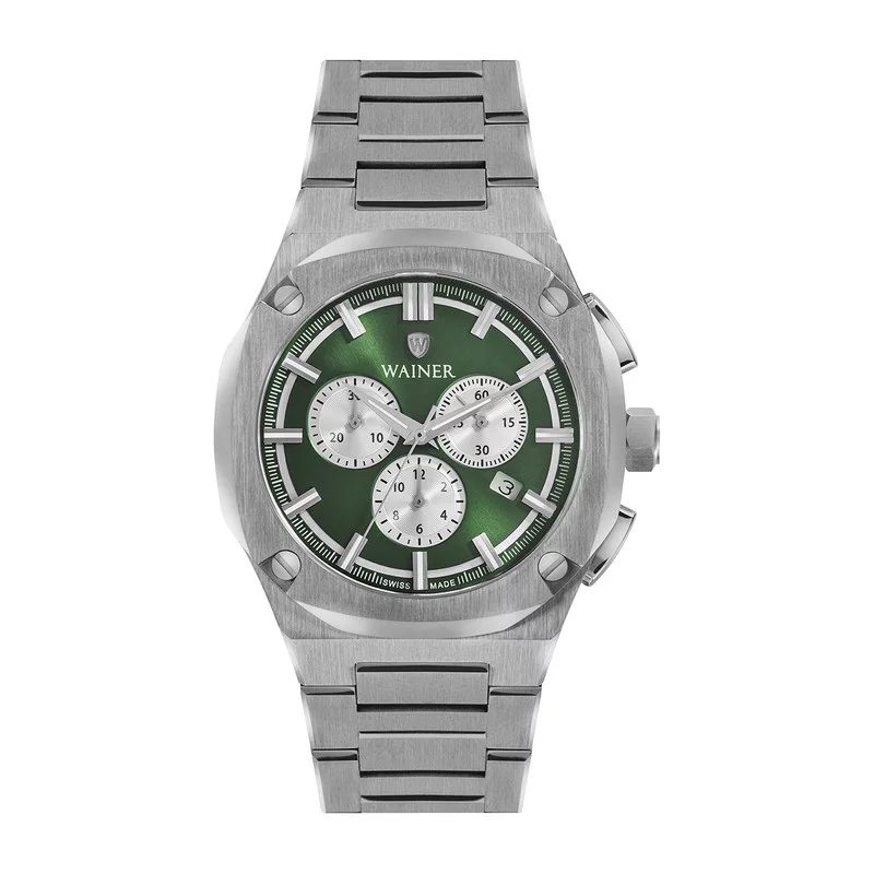 ساعت مچی مردانه واینر مدل WA.10000-G بند استیل نقره ای 3 ساعت مچی مردانه واینر مدل WA.10000-G بند استیل نقره ای