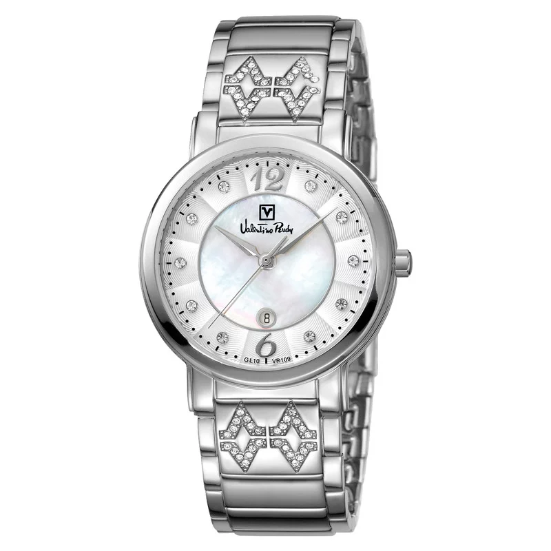 ساعت مچی زنانه والنتینو رودی مدل VR109-2355 بند استیل نقره ای 3 ساعت مچی زنانه والنتینو رودی مدل VR109-2355 بند استیل نقره ای