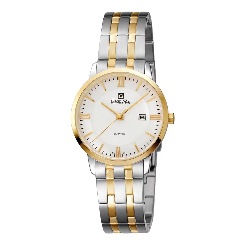 ساعت مچی زنانه والنتینو رودی مدل VR105-2113 بند استیل نقره ای-طلایی 3 ساعت مچی زنانه والنتینو رودی مدل VR105-2113 بند استیل نقره ای-طلایی