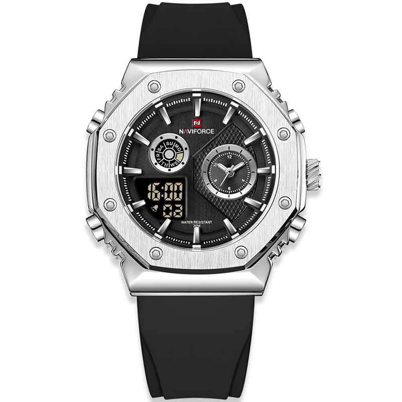 ساعت مچی دیجیتال مردانه نیوی فورس مدل NF9216 S B B 3 ساعت مچی دیجیتال مردانه نیوی فورس مدل NF9216 S B B