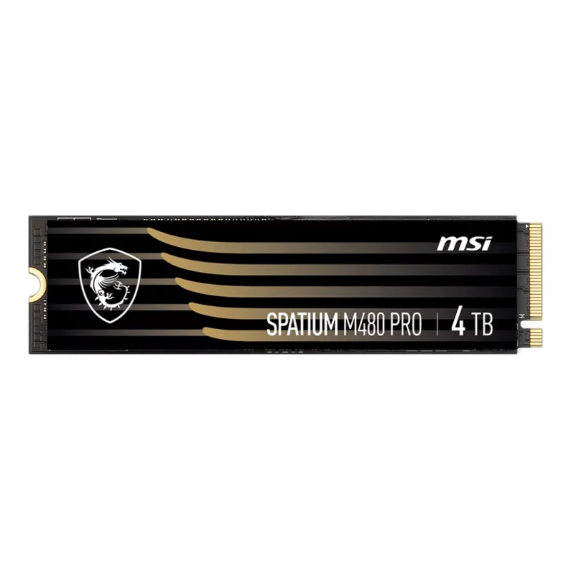 هارد اس اس دی اینترنال ام اس آی مدل SPATIUM M480 PRO PCIe 4.0 NVMe M.2 ظرفیت 4 ترابایت 3 هارد اس اس دی اینترنال ام اس آی مدل SPATIUM M480 PRO PCIe 4.0 NVMe M.2 ظرفیت 4 ترابایت