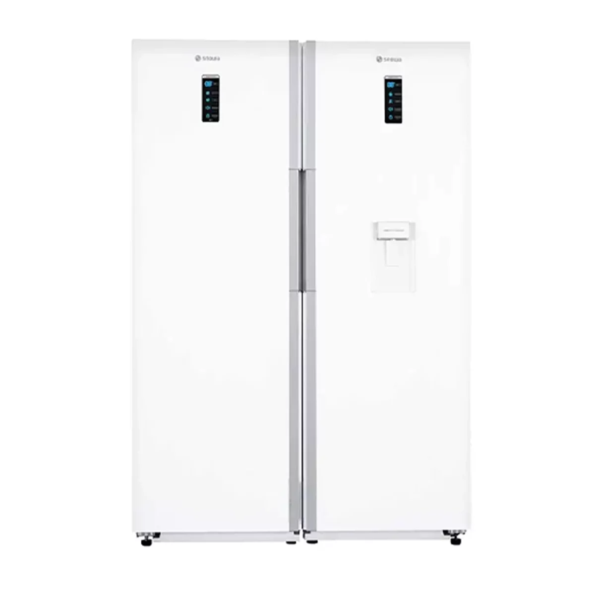 یخچال فریزر دو قلو اسنوا 38 فوت سری هایپر مدل SRDi-SFDi-M210GW 3 یخچال فریزر دو قلو اسنوا 38 فوت سری هایپر مدل SRDi-SFDi-M210GW