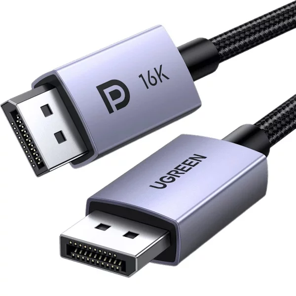 کابل DisplayPort یوگرین مدل DP118-15384 طول 2 متر 3 کابل DisplayPort یوگرین مدل DP118-15384 طول 2 متر