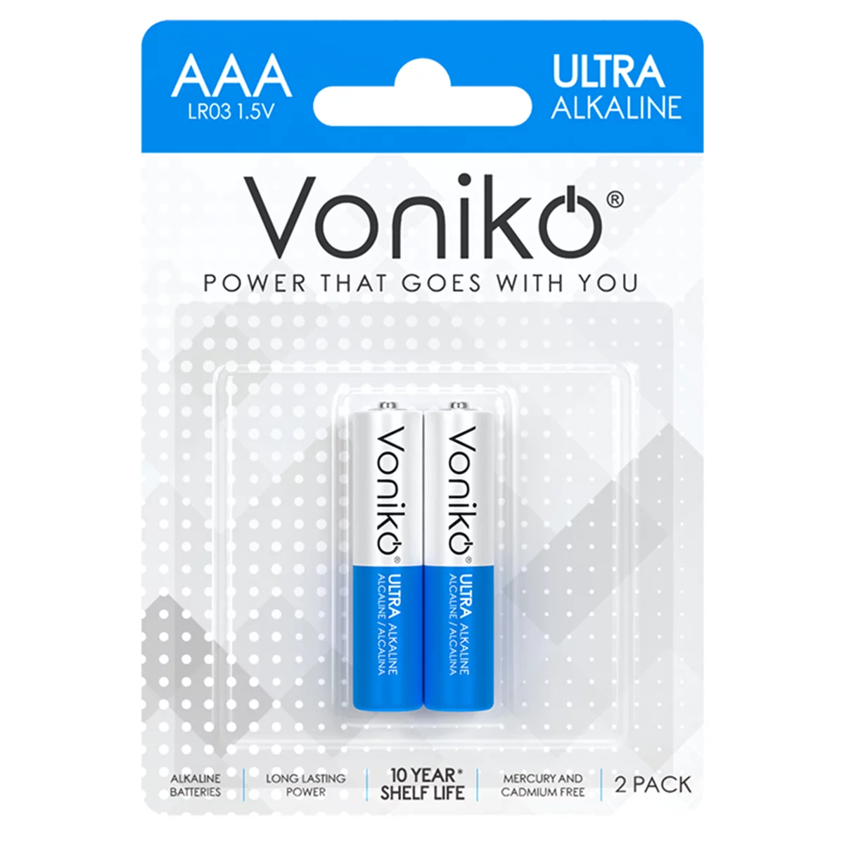 باتری نیم قلمی ونیکو مدل LR03 بسته 2 عددی 3 باتری نیم قلمی ونیکو مدل LR03 بسته 2 عددی