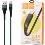 کابل تایپ سی فست شارژ دنمن D45T طول ۱ متر