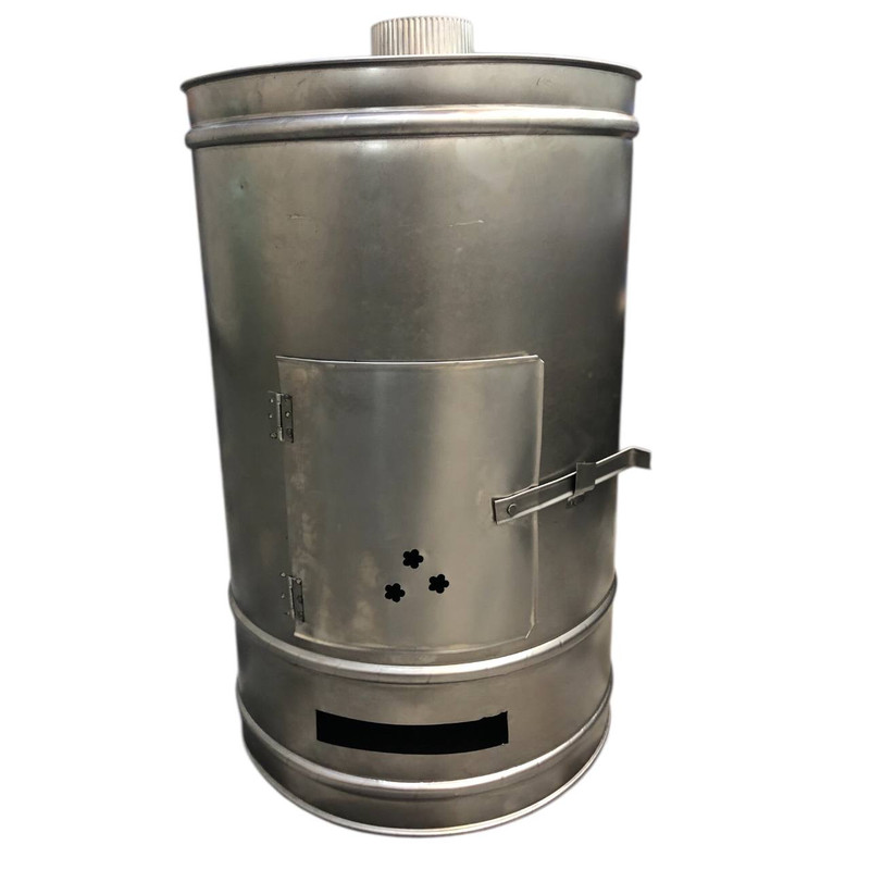 بخاری هیزمی زمین مدل استوانه ای 40 8 بخاری هیزمی زمین مدل استوانه ای 40