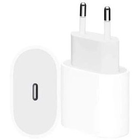 شارژر دیواری 20 وات اپل مدل 20W USB-C 10 تصویر نمای اصلی شارژر