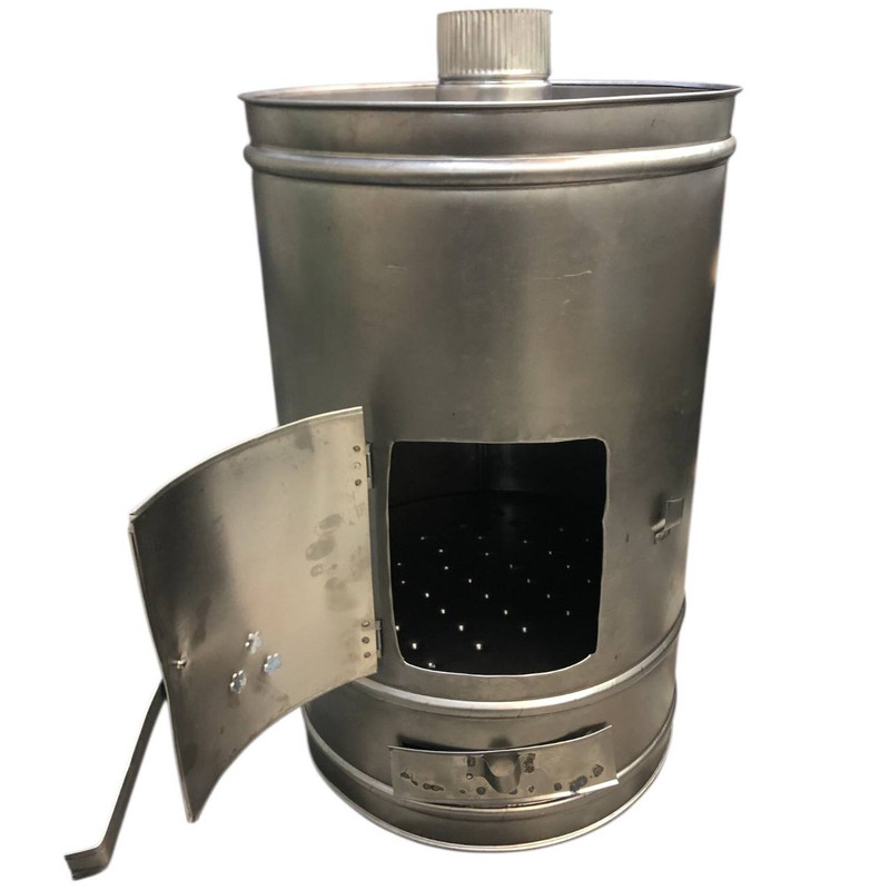 بخاری هیزمی زمین مدل استوانه ای 40 9 بخاری هیزمی زمین مدل استوانه ای 40