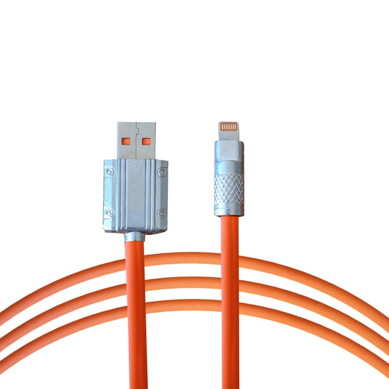 کابل super fast cable مدل LDO-X120 3 کابل USB به Lightning پکتور مدل X120 طول ۱ متر