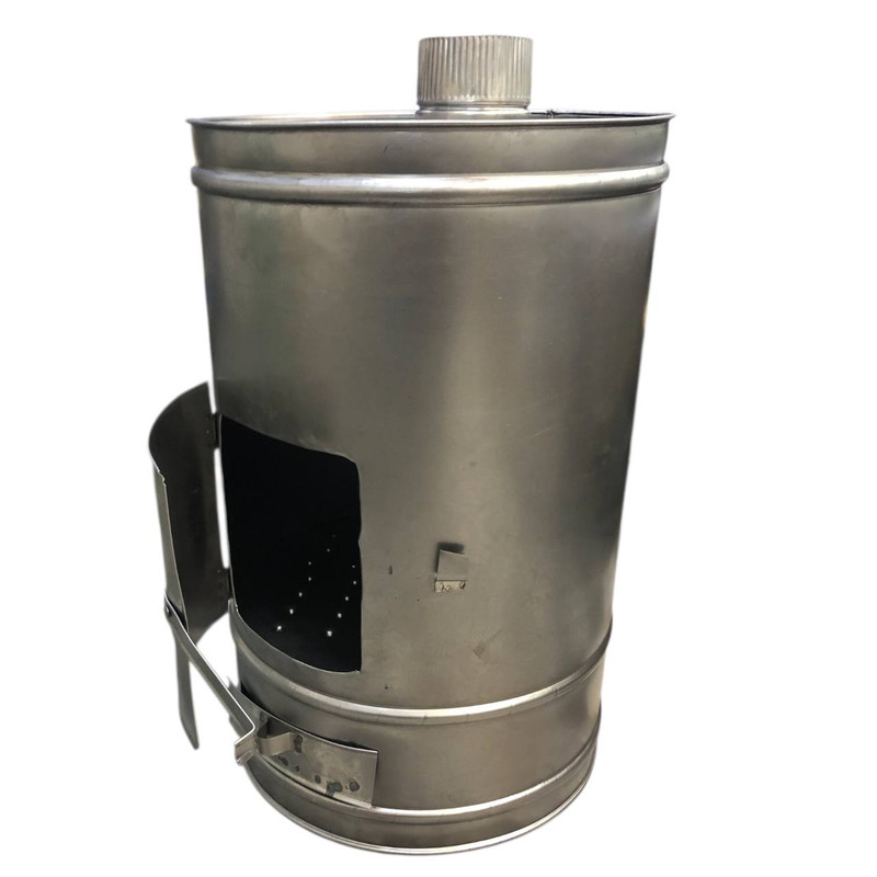 بخاری هیزمی زمین مدل استوانه ای 40 4 بخاری هیزمی زمین مدل استوانه ای 40