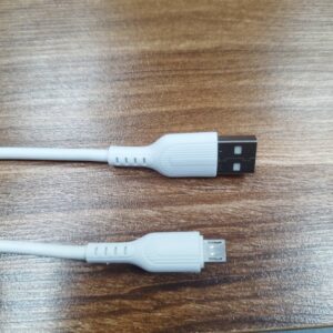 کابل شارژ اورجینال DENMEN مدل D41 میکرو فست شارژ 6 نمای کامل کابل