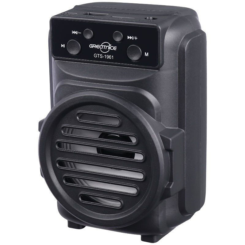 اسپیکر بلوتوثی قابل حمل GTS‑1961 رم و فلشخور 5 مشخصات فنی اسپیکر بلوتوثی GTS‑1961