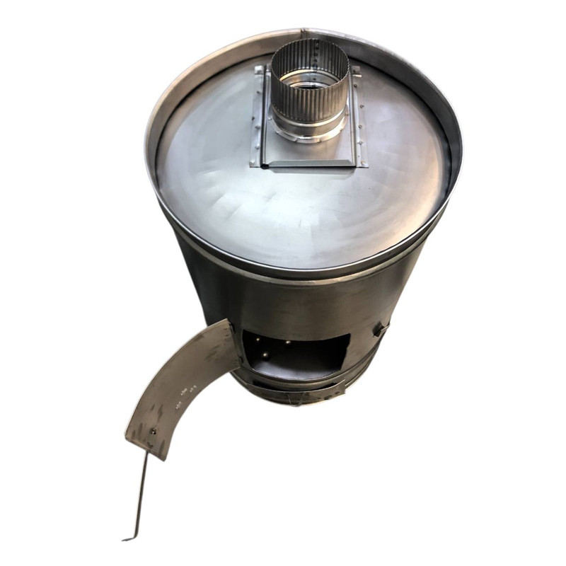 بخاری هیزمی زمین مدل استوانه ای 40 6 بخاری هیزمی زمین مدل استوانه ای 40