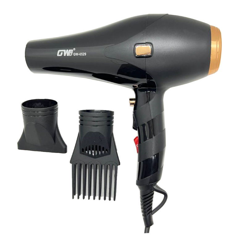 سشوار حرفه ای جی دبلیو مدل GW-6529 3 سشوار حرفه ای جی دبلیو مدل GW-6529