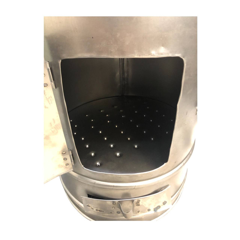 بخاری هیزمی زمین مدل استوانه ای 40 5 بخاری هیزمی زمین مدل استوانه ای 40