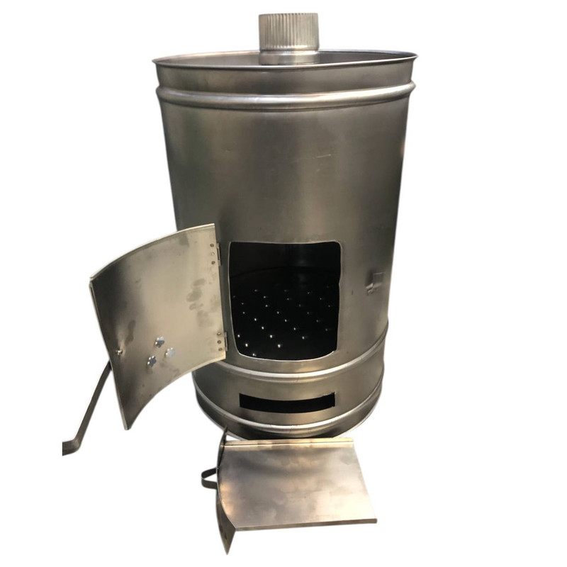 بخاری هیزمی زمین مدل استوانه ای 40 7 بخاری هیزمی زمین مدل استوانه ای 40