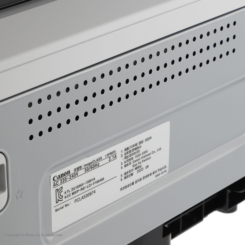 پرینتر لیزری کانن مدل imageCLASS LBP6033 11 پرینتر لیزری کانن مدل imageCLASS LBP6033