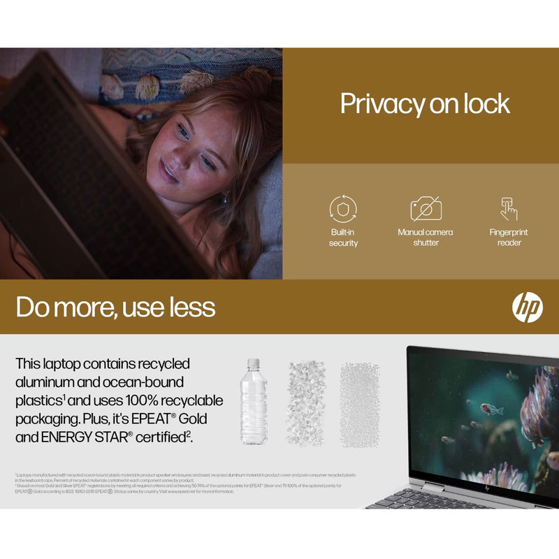 لپ تاپ 14 اینچی اچ پی مدل ENVY X360 14-ES1013DX-Core 5 120U-8GB DDR4-512SSD-W-Touch 11 لپ تاپ 14 اینچی اچ پی مدل ENVY X360 14-ES1013DX-Core 5 120U-8GB DDR4-512SSD-W-Touch