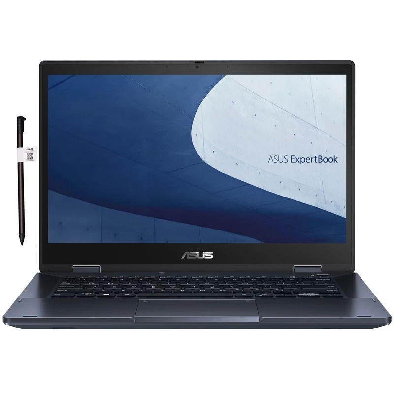 لپ تاپ 14 اینچی ایسوس مدل ExpertBook B3 Flip B3402FVA-I716512B8D-i7 1355U-16GB DDR4 3200MHz-512GB SSD-Touch-Backlit به همراه قلم 3 لپ تاپ 14 اینچی ایسوس مدل ExpertBook B3 Flip B3402FVA-I716512B8D-i7 1355U-16GB DDR4 3200MHz-512GB SSD-Touch-Backlit به همراه قلم