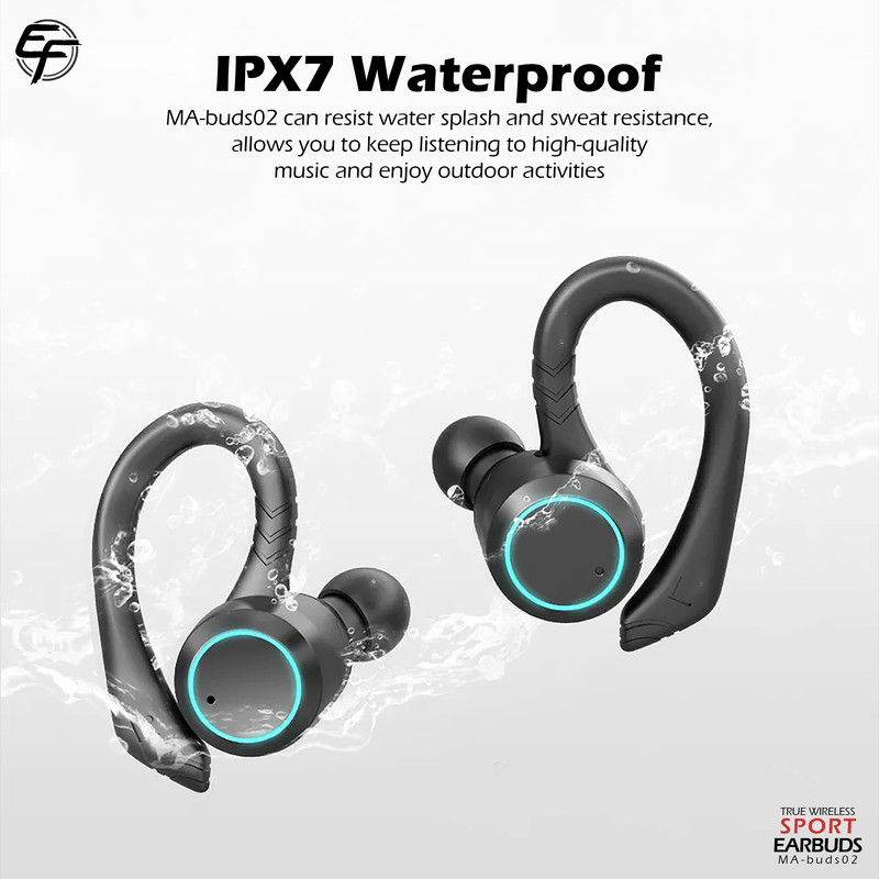 هندزفری بلوتوثی ایفورج مدل MA-buds02 15 هندزفری بلوتوثی ایفورج مدل MA-buds02