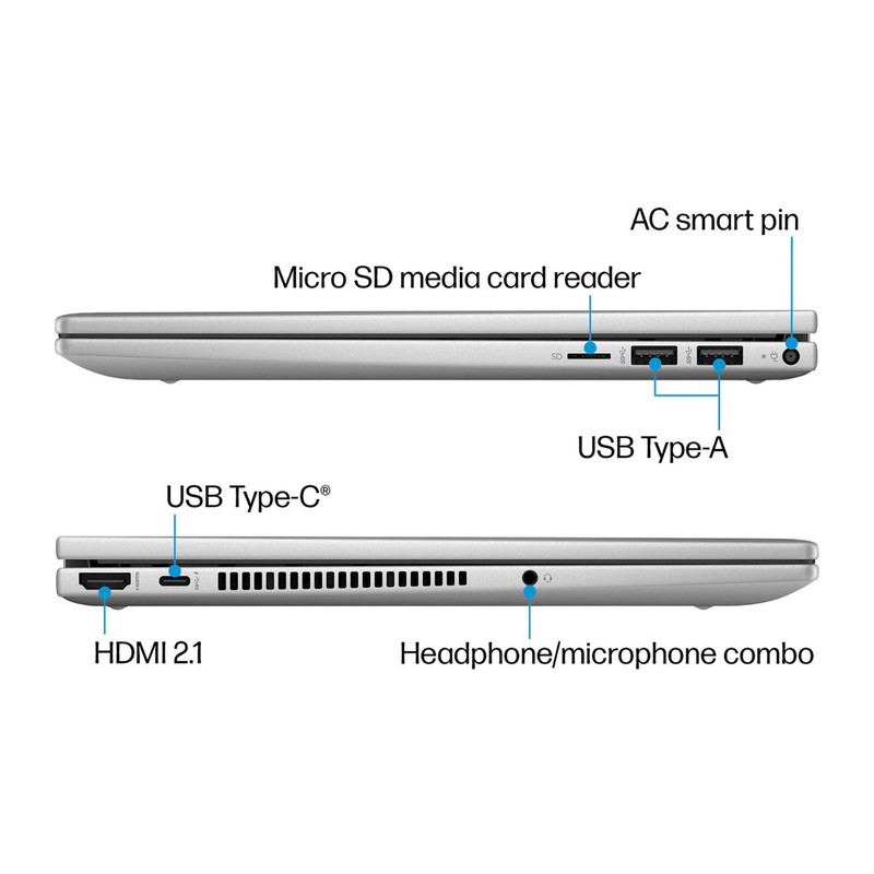 لپ تاپ 14 اینچی اچ پی مدل ENVY X360 14-ES1013DX-Core 5 120U-8GB DDR4-512SSD-W-Touch 10 لپ تاپ 14 اینچی اچ پی مدل ENVY X360 14-ES1013DX-Core 5 120U-8GB DDR4-512SSD-W-Touch