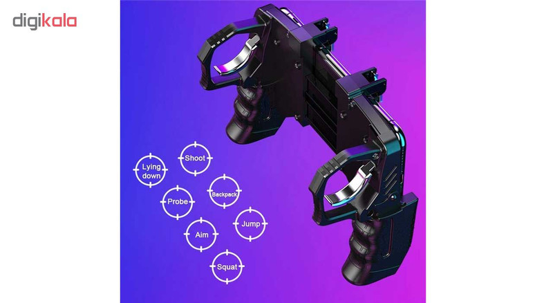 دسته بازی PUBG مدل k21 10 دسته بازی PUBG مدل k21