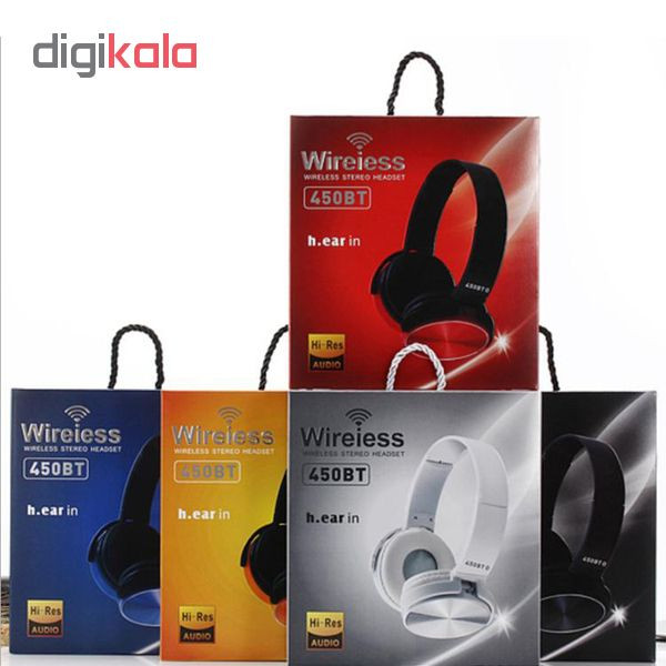 هدفون بیسیم مدل 450BT 7 هدفون بیسیم مدل 450BT