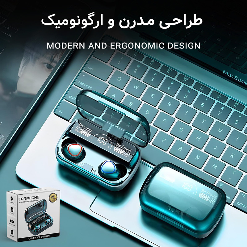 هدفون بلوتوثی مدل WIRLESS STEREO EARPHONE 5 هدفون بلوتوثی مدل WIRLESS STEREO EARPHONE
