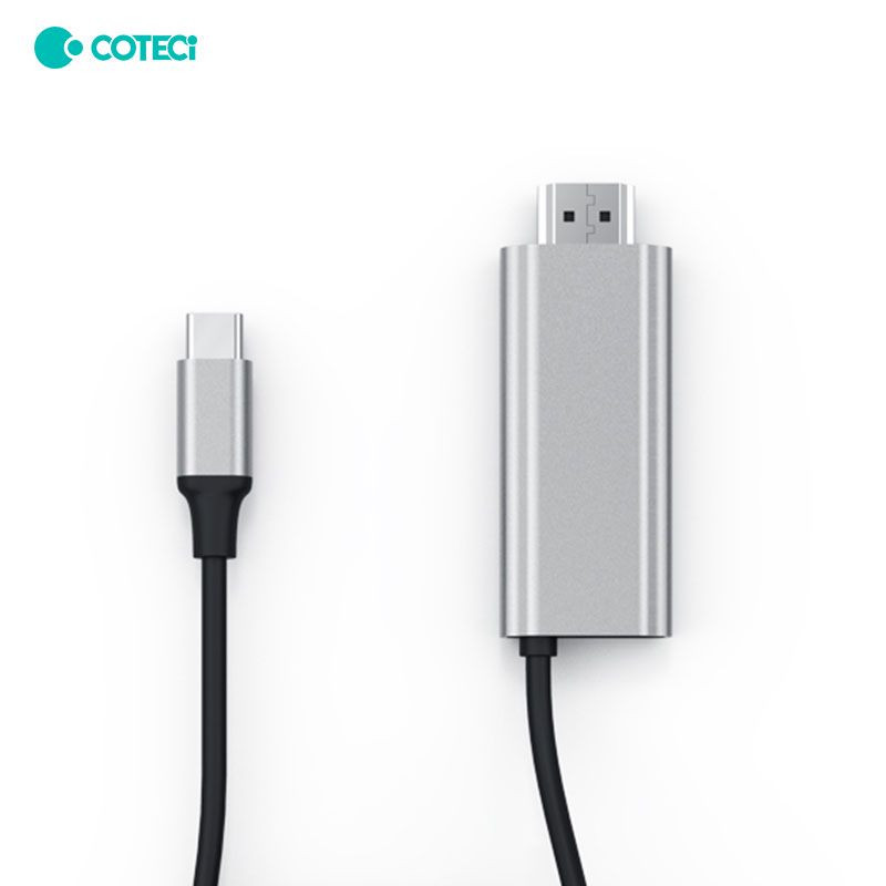 کابل تبدیل USB-C به HDMI کوتتسی مدل 33025 طول 2 متر 6 کابل تبدیل USB-C به HDMI کوتتسی مدل 33025 طول 2 متر