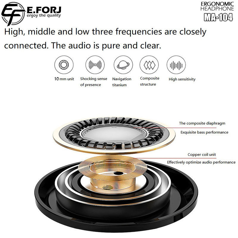 هندزفری ایفورج مدل MA-104C 8 هندزفری ایفورج مدل MA-104C