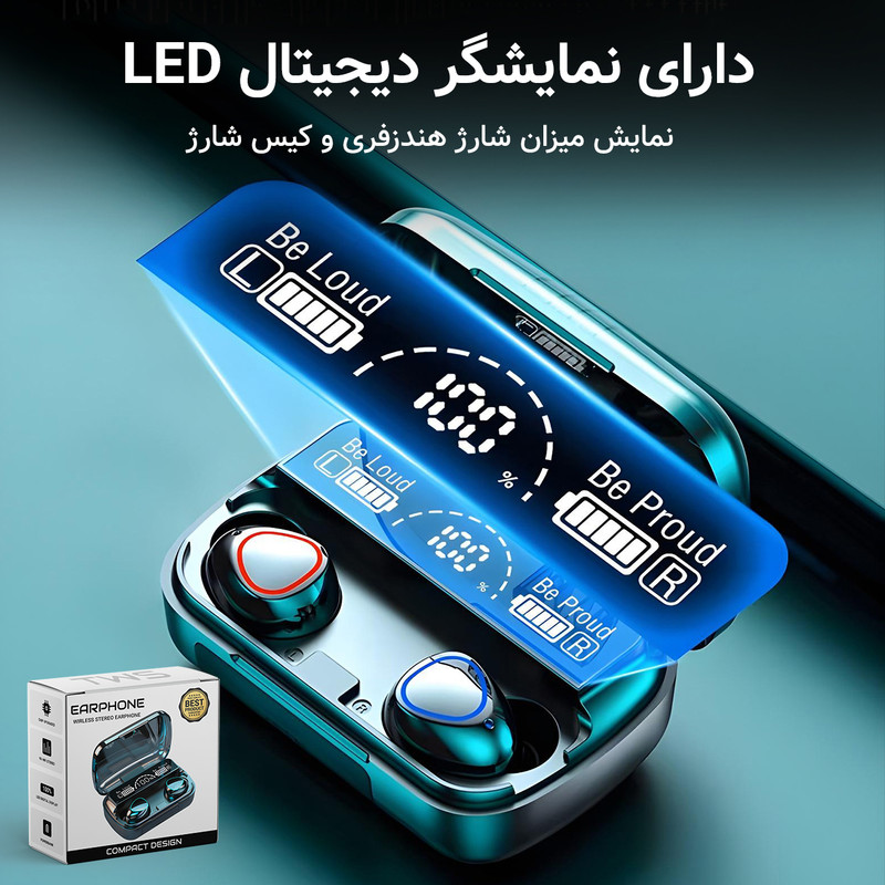 هدفون بلوتوثی مدل WIRLESS STEREO EARPHONE 6 هدفون بلوتوثی مدل WIRLESS STEREO EARPHONE