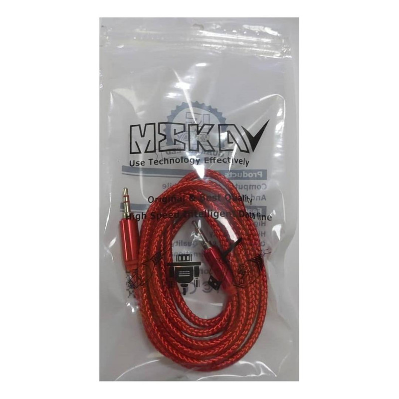 کابل AUX مکا مدل M-2SAM طول 2 متر 8 کابل AUX مکا مدل M-2SAM طول 2 متر