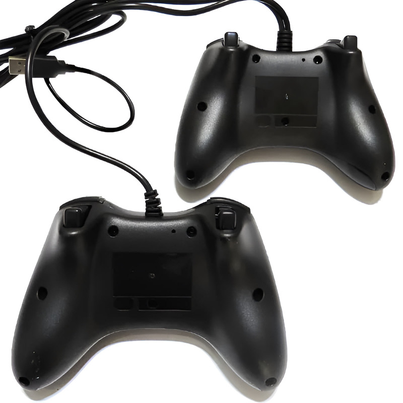 دسته بازی کامپیوتر طرح ایکس باکس مدل USB360-2 بسته عددی 8 دسته بازی کامپیوتر طرح ایکس باکس مدل USB360-2 بسته عددی