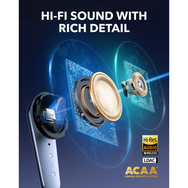 هدفون بلوتوثی انکر مدل Liberty 4 Pro 8 هدفون بلوتوثی انکر مدل Liberty 4 Pro