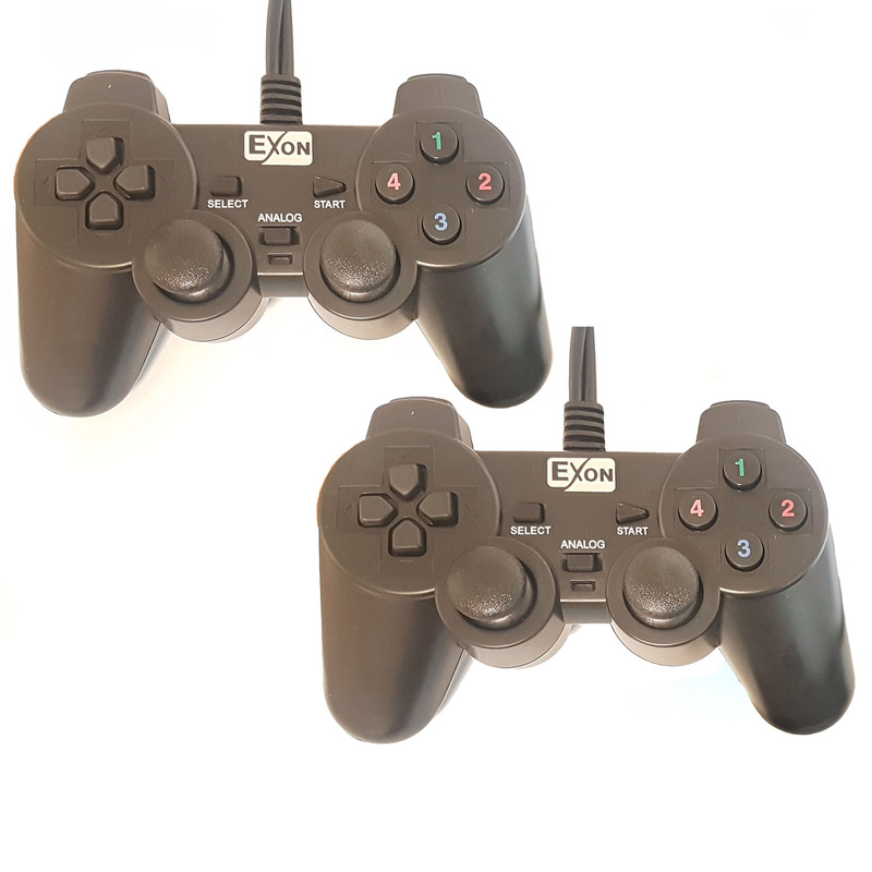 دسته بازی اکسون مدل UC-JS704S2 بسته دو عددی 3 دسته بازی اکسون مدل UC-JS704S2 بسته دو عددی