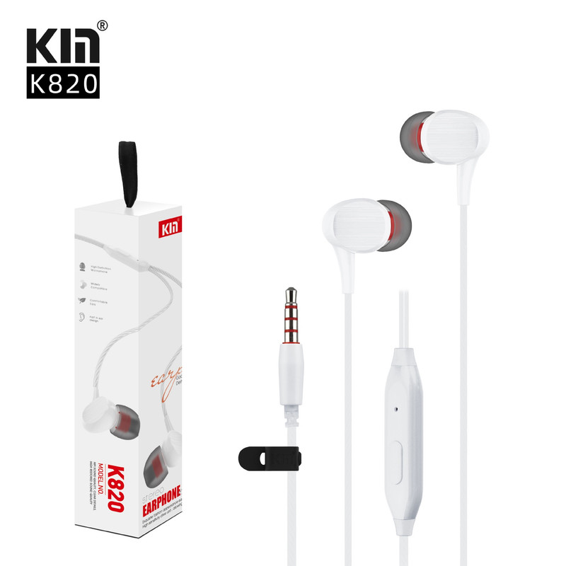 هندزفری با سیم کین مدل k820 7 هندزفری با سیم کین مدل k820