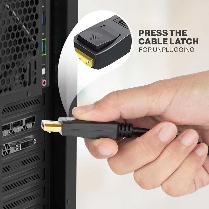 کابل تبدیل HDMI به Display مدل NETPIL HD18 طول 1.8 متر 4 کابل تبدیل HDMI به Display مدل NETPIL HD18 طول 1.8 متر