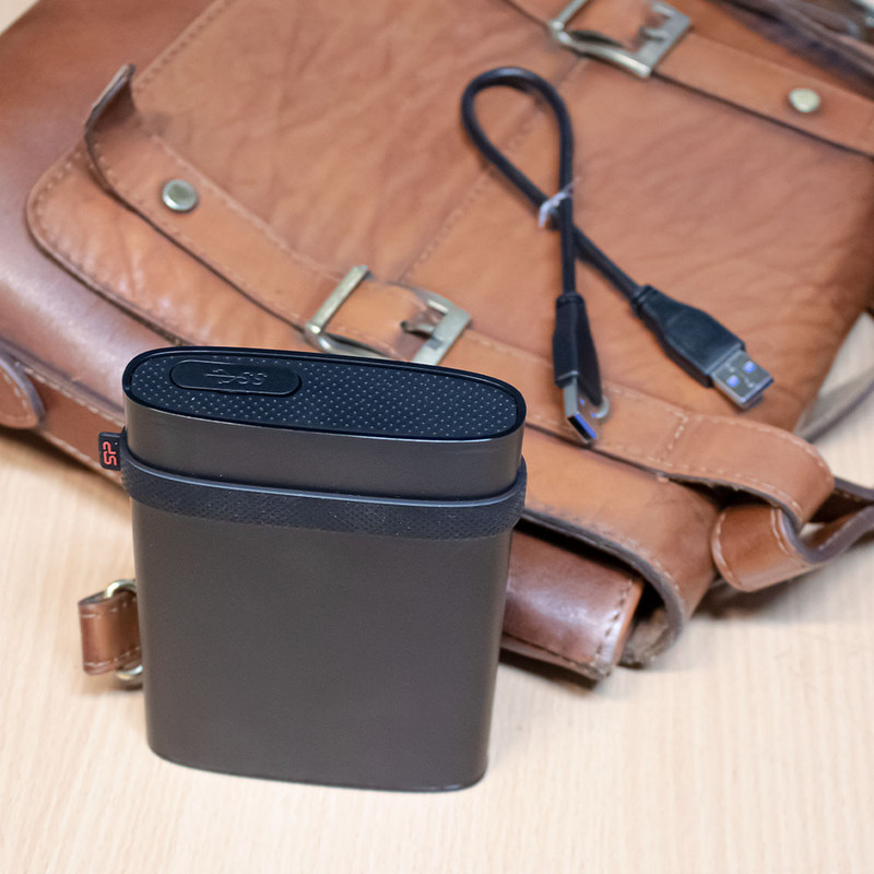 هارد اکسترنال سیلیکون پاور مدل A85B ظرفیت یک ترابایت دارای رابط USB Type-A 3.2 12 هارد اکسترنال سیلیکون پاور مدل A85B ظرفیت یک ترابایت دارای رابط USB Type-A 3.2