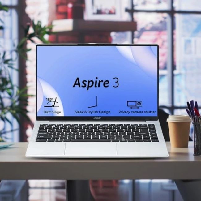 لپ تاپ 15.6 اینچی ایسر مدل Aspire 3 A325-45-N15JPJ-Celeron N4500-8GB DDR4 3200MHz-512GB SSD-IPS - کاستوم شده 9 لپ تاپ 15.6 اینچی ایسر مدل Aspire 3 A325-45-N15JPJ-Celeron N4500-8GB DDR4 3200MHz-512GB SSD-IPS - کاستوم شده