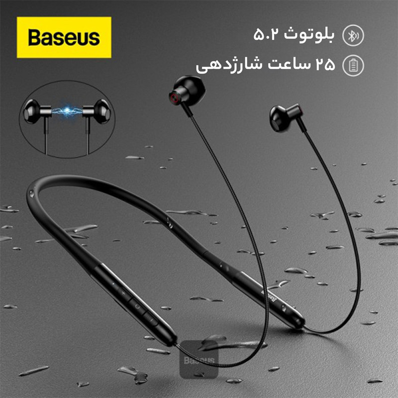 هدفون بی سیم باسئوس مدل BOWIE P1 14 هدفون بی سیم باسئوس مدل BOWIE P1