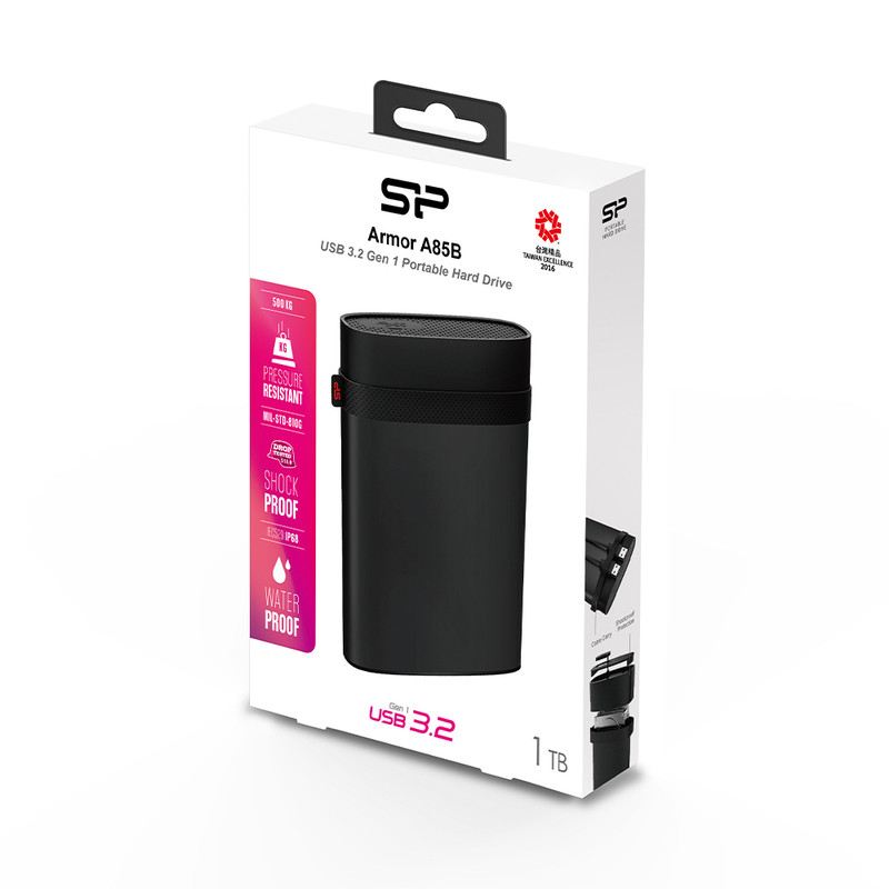 هارد اکسترنال سیلیکون پاور مدل A85B ظرفیت یک ترابایت دارای رابط USB Type-A 3.2 14 هارد اکسترنال سیلیکون پاور مدل A85B ظرفیت یک ترابایت دارای رابط USB Type-A 3.2