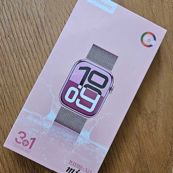 ساعت هوشمند ۴۱ میلیمتری ویسمی مدل X29 mini به همراه بندسیلیکونی و فلزی 4 ساعت هوشمند ۴۱ میلیمتری ویسمی مدل X29 mini به همراه بندسیلیکونی و فلزی