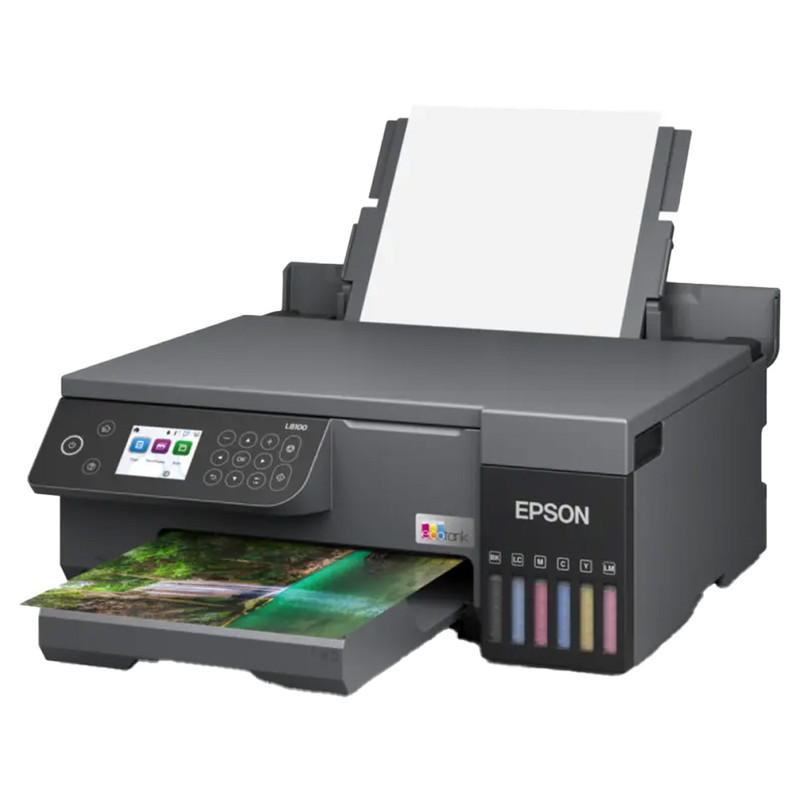 پرینتر جوهر افشان اپسون مدل EcoTank L8100 4 پرینتر جوهر افشان اپسون مدل EcoTank L8100