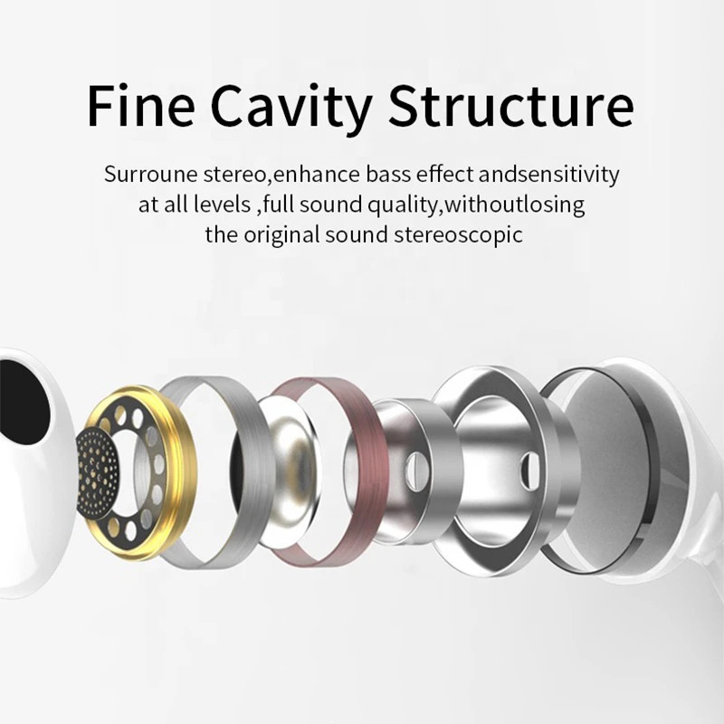 هدفون بلوتوثی مدل Air Pods 6 Pro plus 5 هدفون بلوتوثی مدل Air Pods 6 Pro plus