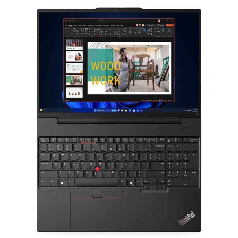 لپ تاپ 16 اینچی لنوو مدل ThinkPad E16 Gen 2-Core Ultra 7 155H-32GB DDR4-1TB SSD-IPS - کاستوم شده 5 لپ تاپ 16 اینچی لنوو مدل ThinkPad E16 Gen 2-Core Ultra 7 155H-32GB DDR4-1TB SSD-IPS - کاستوم شده