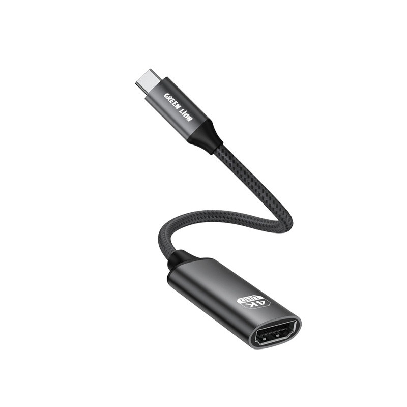 کابل تبدیل USB-C به HDMI گرین لاین مدل GN4KCTHDMIBK 4 کابل تبدیل USB-C به HDMI گرین لاین مدل GN4KCTHDMIBK