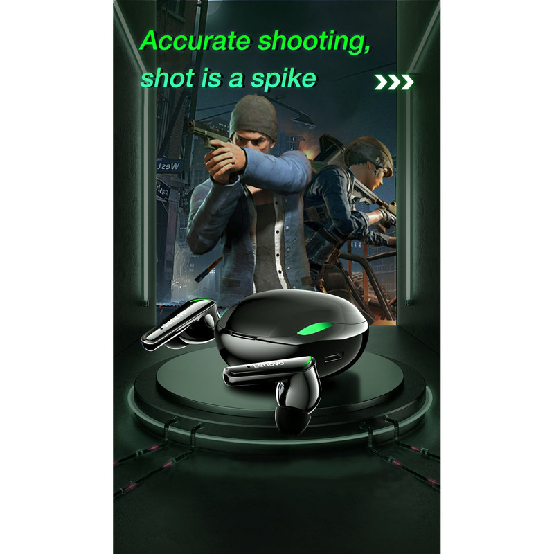 هدست مخصوص بازی بلوتوثی لنوو مدل Thinkplus Live Pods XT92 32 هدست مخصوص بازی بلوتوثی لنوو مدل Thinkplus Live Pods XT92