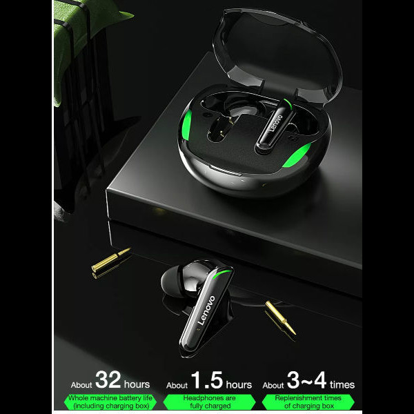 هدست مخصوص بازی بلوتوثی لنوو مدل Thinkplus Live Pods XT92 22 هدست مخصوص بازی بلوتوثی لنوو مدل Thinkplus Live Pods XT92