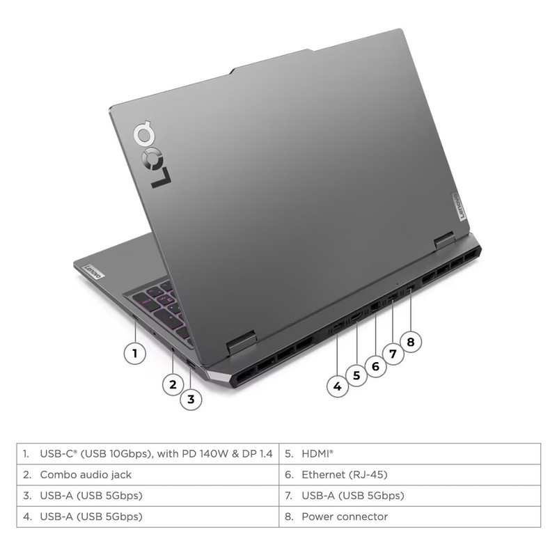 لپ تاپ 15.6 اینچی لنوو مدل LOQ 15IAX9-i5 12450HX-20GB DDR5 4800MHz-512GB SSD-RTX2050 4GB-FHD 144Hz 11 لپ تاپ 15.6 اینچی لنوو مدل LOQ 15IAX9-i5 12450HX-20GB DDR5 4800MHz-512GB SSD-RTX2050 4GB-FHD 144Hz