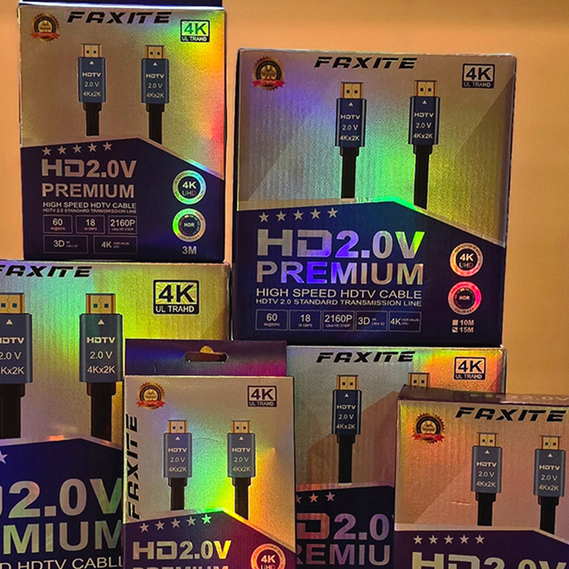 کابل HDMI فکسیت مدل PRIMIUM HD2.0V 4K طول 10 متر 10 کابل HDMI فکسیت مدل PRIMIUM HD2.0V 4K طول 10 متر